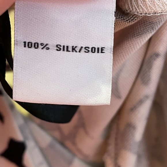 Diane von Furstenberg Silk Knit Patterned Dress US sz 4 - Picture 8 of 10